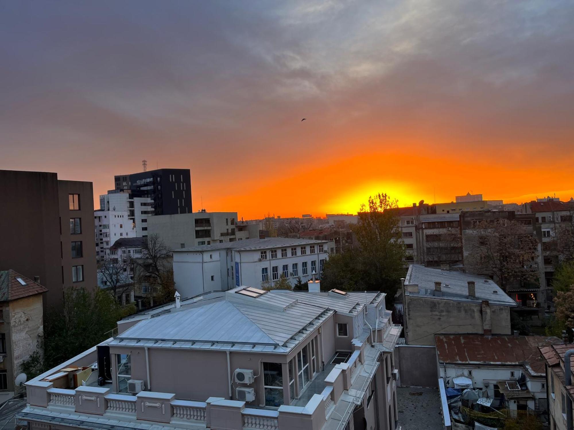 Terrace View Downtown Studio Бухарест Экстерьер фото