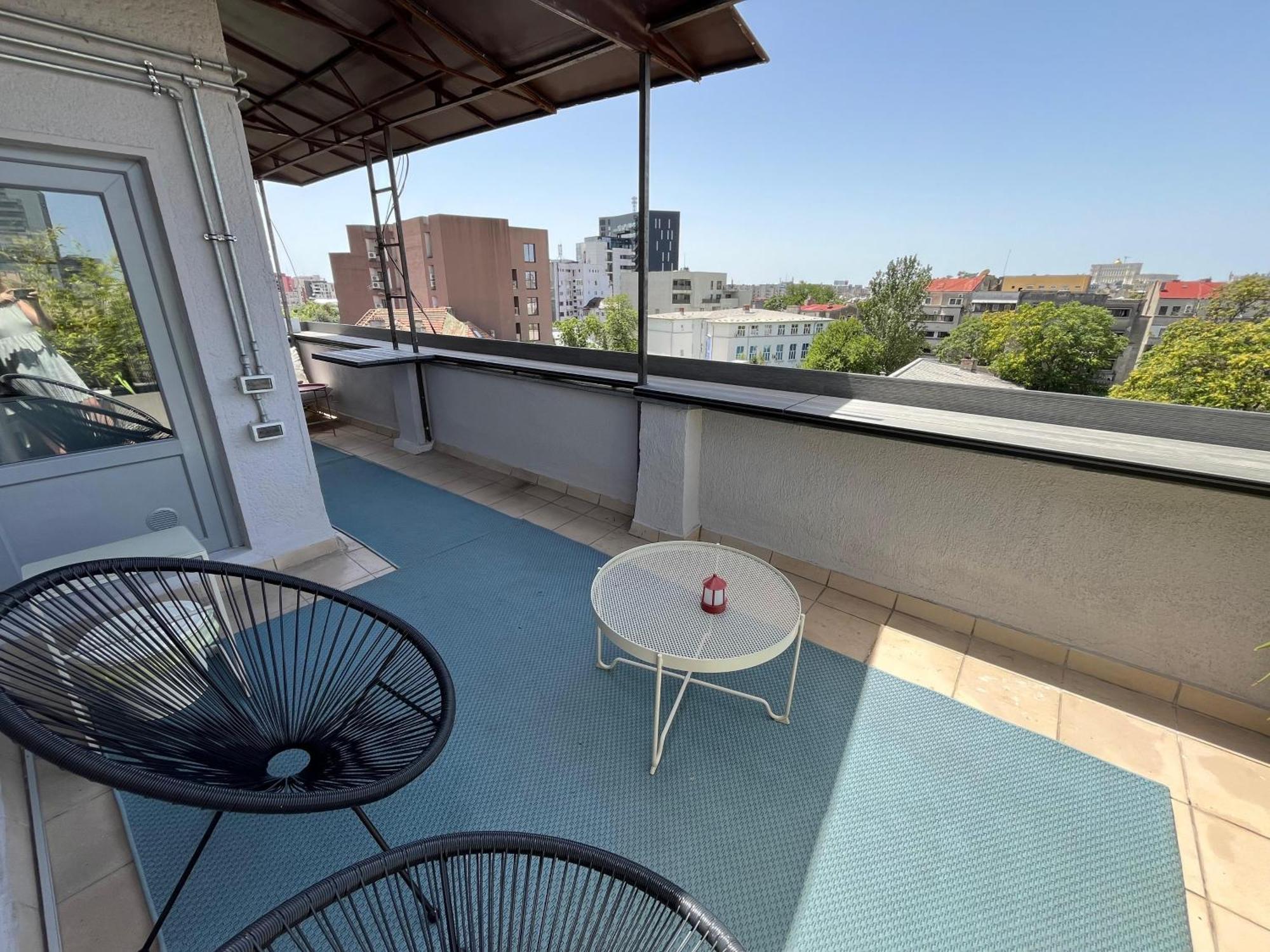 Terrace View Downtown Studio Бухарест Экстерьер фото