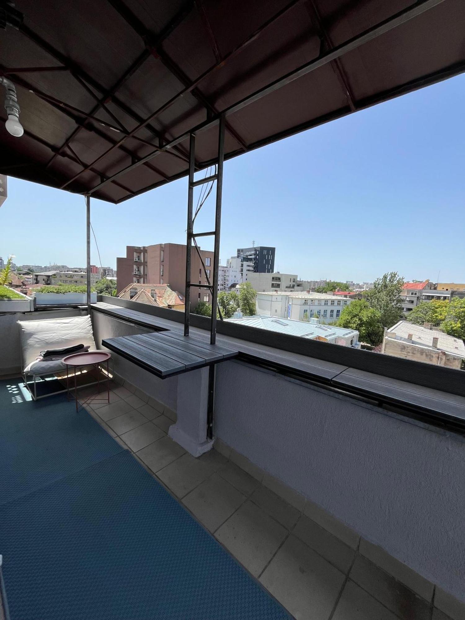 Terrace View Downtown Studio Бухарест Экстерьер фото